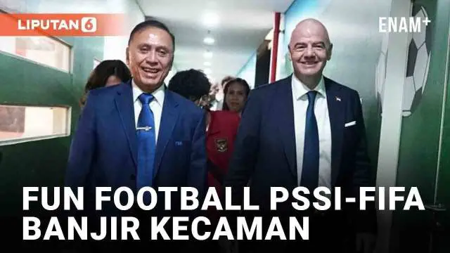 VIDEO: PSSI dan FIFA Banjir Kecaman Soal Fun Football di Tengah Duka Kanjuruhan