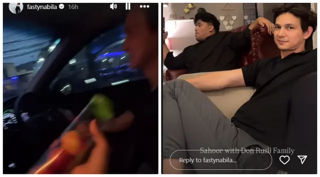 6 Potret artis mualaf buka puasa Ramadan 2025, Ayana Moon jajan pentol 