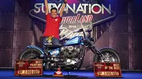 Harley Davidson Sportster garapan Gege’s Garage juarai Suryanation Motorland seri Tangerang. (ist)