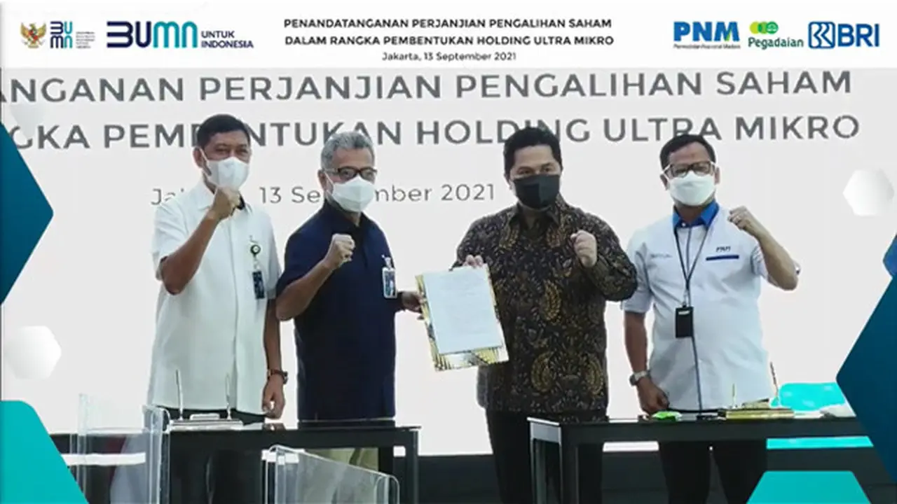 Terbentuknya Holding Ultra Mikro Bagi Negara Tidak Mengubah Bisnis Model 