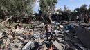 Angka tersebut termasuk jumlah korban serangan militer Israel di Jalur Gaza sejak 18 Maret 2025 lalu. Serangan yang menggagalkan gencatan senjata dan perjanjian pertukaran tahanan yang berlaku sejak Januari 2025. (Eyad BABA/AFP)