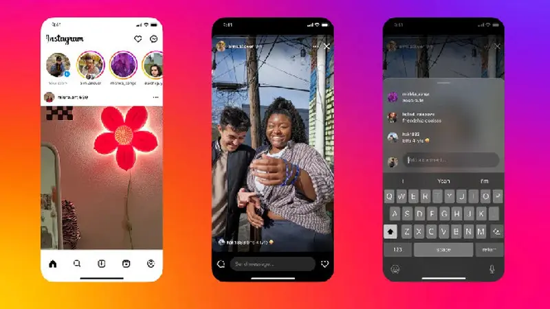 Fitur komentar di Instagram Stories