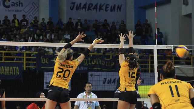 FOTO Bandung BJB Tandamata Vs Jakarta BIN