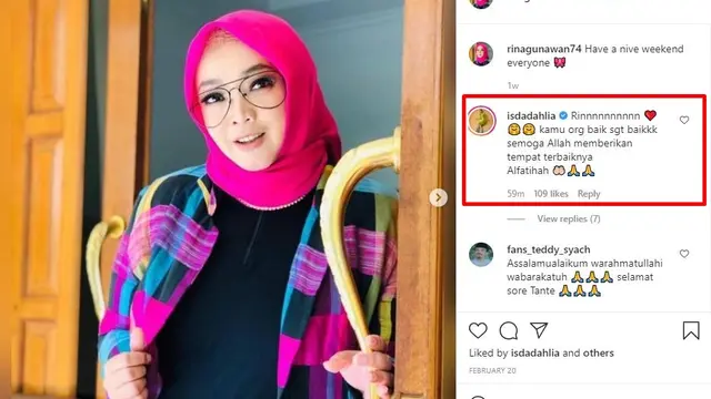 Rina Gunawan (Foto: Instagram/@rinagunawan74)