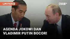 Agenda Pertemuan Jokowi dan Vladimir Putin Bocor