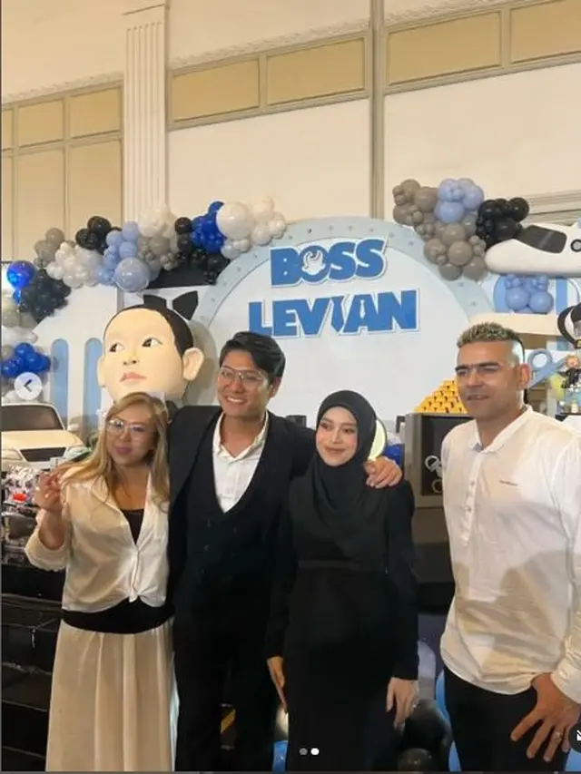 9 Potret Artis di Ultah ke-3 Levian Anak Lesti Kejora-Rizky Billar, Bertabur Bintang