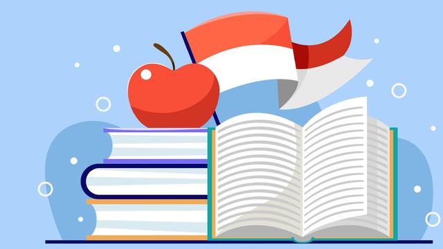 Ilustrasi bulan bahasa dan sastra