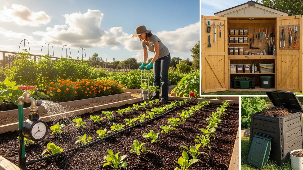 Tips Berkebun yang Menghemat Waktu/Gemini AI