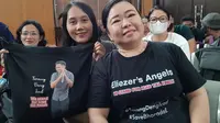 Jelang Sidang Tuntutan, Para Pendukung Bharada E Penuhi PN Jaksel