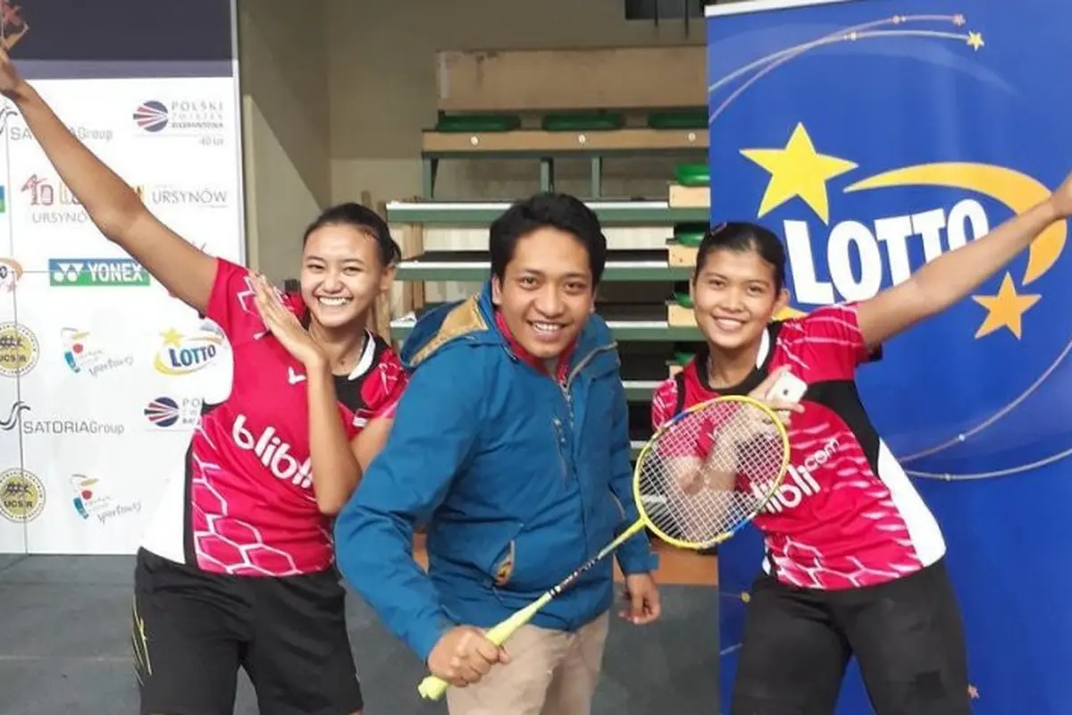 Juara turnamen bulutangkis Polandia IC 2017, Yulfira Barkah/Meirisa Cindy Sahputri.