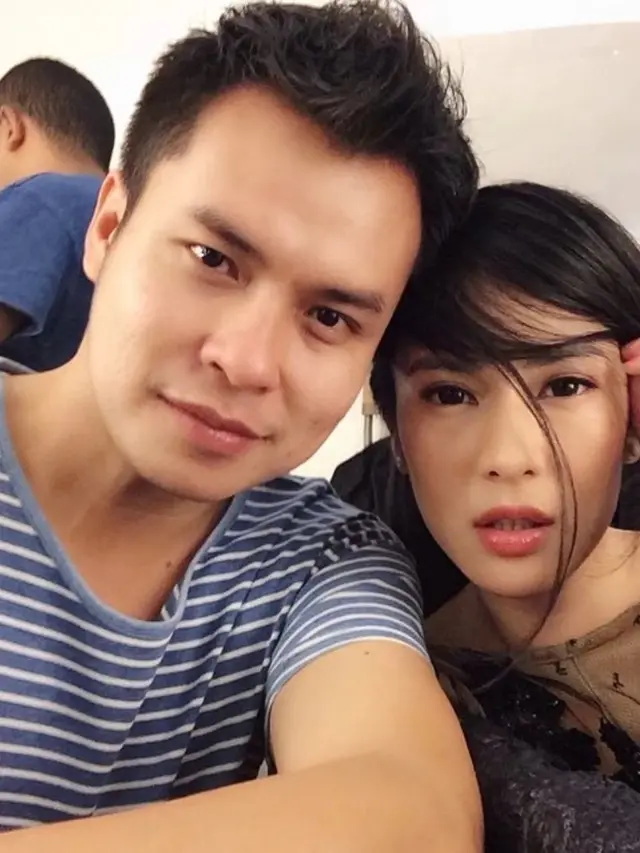 Dian Sastrowardoyo bersama Ryan Ogilvy (Instagram/therealdisastr)