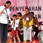 Presiden Jokowi dalam kunjungannya di Salatiga, Jawa Tengah. (Biro Pers Istana)