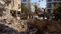 Rudal Iran Tembus 'Jantung' Israel, Tel Aviv Porak Poranda