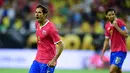 Kosta Rika mengalahkan Kolombia 3-2 dalam laga Grup A Copa America Centenario 2016 di Stadion NRG, Houston, AS, Minggu (12/6/2016). (AFP/Alfredo Estrella)