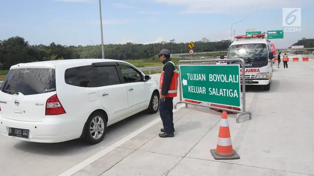 Tol Salatiga-Kartasura Gunakan Sistem Buka Tutup