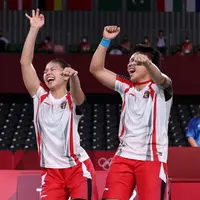 Greysia Polii/Apriyani Rahayu (Instagram @olympics)