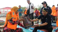 Bersama Taruna BP2TD Palembang, Menhub Sosialisasikan Budaya Selamat Bertransportasi