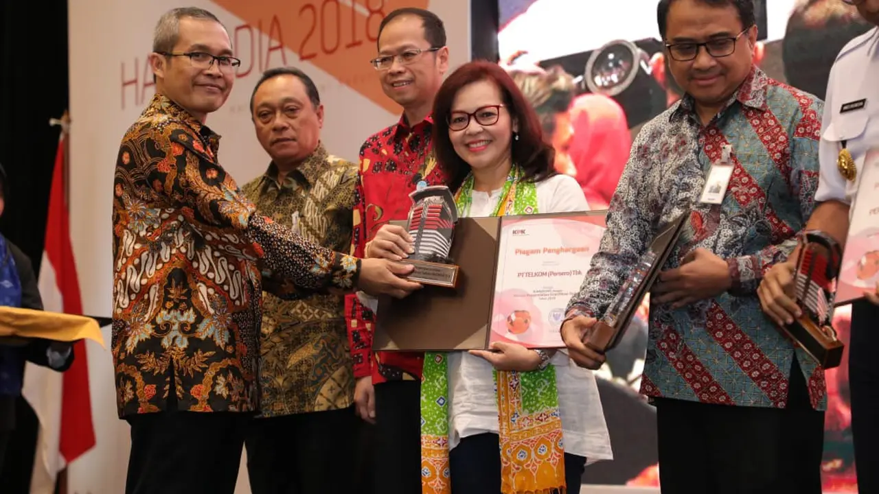 Tiga BUMN mendapatkan apresiasi dari KPK atas upayanya mencegah korupsi melalui Kepatuhan Laporan Harta Kekayaan Pejabat Negara (LHKPN) Tahun 2018. Dok Kementerian BUMN.