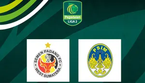 Pegadaian Liga 2 - Semen Padang Vs PSIM Yogyakarta (Bola.com/Adreanus Titus)