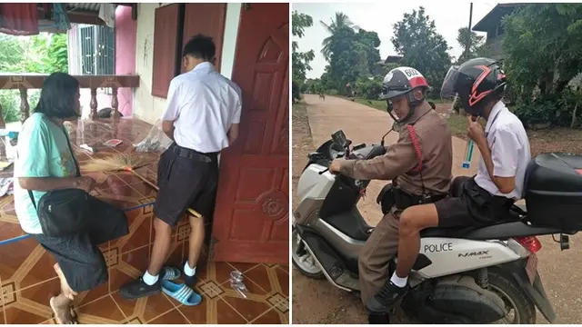 Cucunya Menolak Berangkat ke Sekolah, Nenek Ini Malah Panggil Polisi