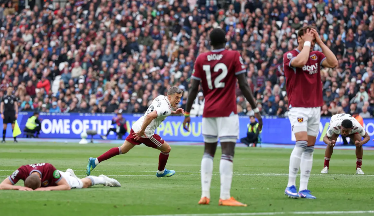 Gol tunggal kemenangan dicetak oleh Leandro Trossard pada babak kedua. (AP Photo/Ian Walton)