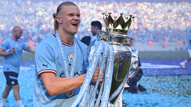 Foto: Bela Klub Manchester, Ini Dia 4 Pemain Norwegia yang Sukses Raih Trofi Liga Inggris sepanjang Sejarah EPL, Erling Haaland Terbaru