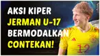 Berita video kiper Timnas Jerman U-17, Konstantin Heide, yang tampil sangat luar biasa di Piala Dunia U-17 2023. Menariknya, ia bukan kiper utama.