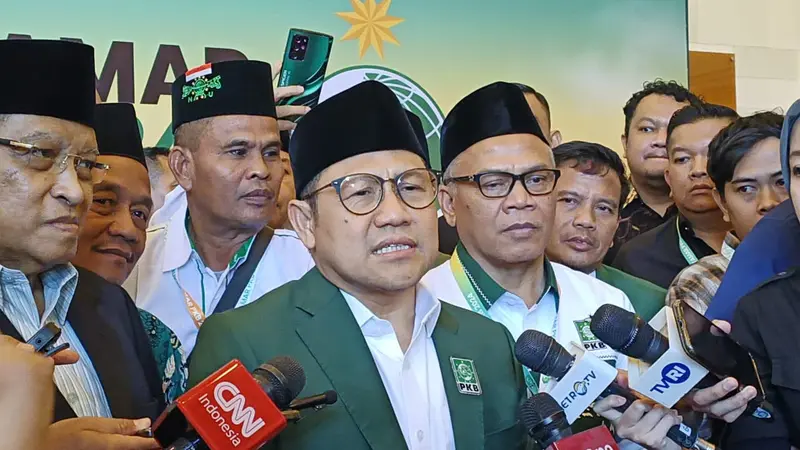 Ketua Umum Partai Kebangkitan Bangsa atau Ketum PKB Muhaimin Iskandar alias Cak Imin mengungkapkan alasan Presiden terpilih Prabowo Subianto batal hadir ke acara Muktamar PKB.