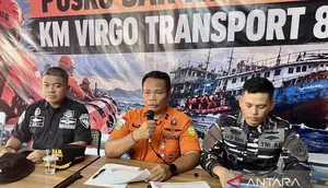 Kapal Virgo Transport 8 Dihantam Cuaca Buruk Sebelum Hilang Kontak