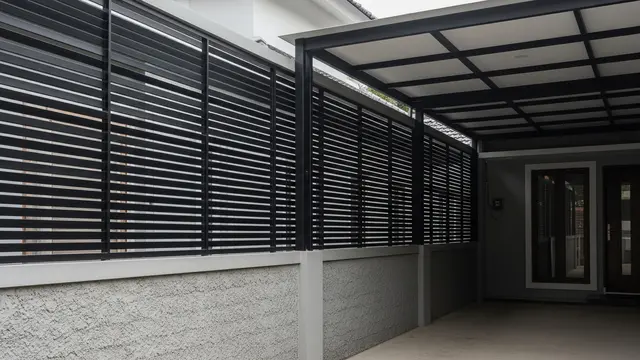 Model Pagar Tembok Samping Rumah