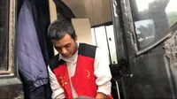 Vadel Badjideh tiba di PN Jakarta Selatan untuk menjalani sidang kasus pelecehan seksual dan aborsi terhadap anak artis Nikita Mirzani, Laura Meizani alias Lolly, Rabu (25/6/2025). (Merdeka.com/Rahmat Baihaqi)