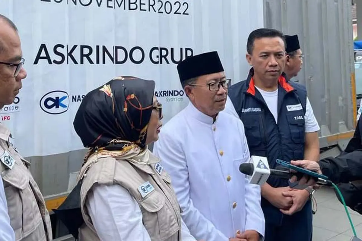 Askrindo Group Salurkan Bantuan untuk Korban Gempa Cianjur