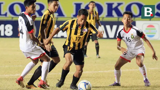 Piala AFF U-16 Malaysia Vs Brunei