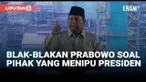 Presiden Prabowo Subianto resmikan megaproyek Refinery Development Master Plan (RDMP) Balikpapan, kilang minyak raksasa dan terbesar dengan total investasi Rp 123 triliun. Dalam kesempatan ini, Prabowo menyinggung soal pihak-pihak yang selama ini men...