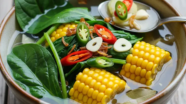 Ilustrasi Sayur Menir
