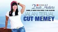 Cut Memey, perempuan cantik ini mengawali karirnya di dunia entertainment melalui sinetron.