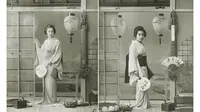 Kontes kencantikan pertama di Jepang diadakan tahun 1891 dan diikuti oleh para Geisha.