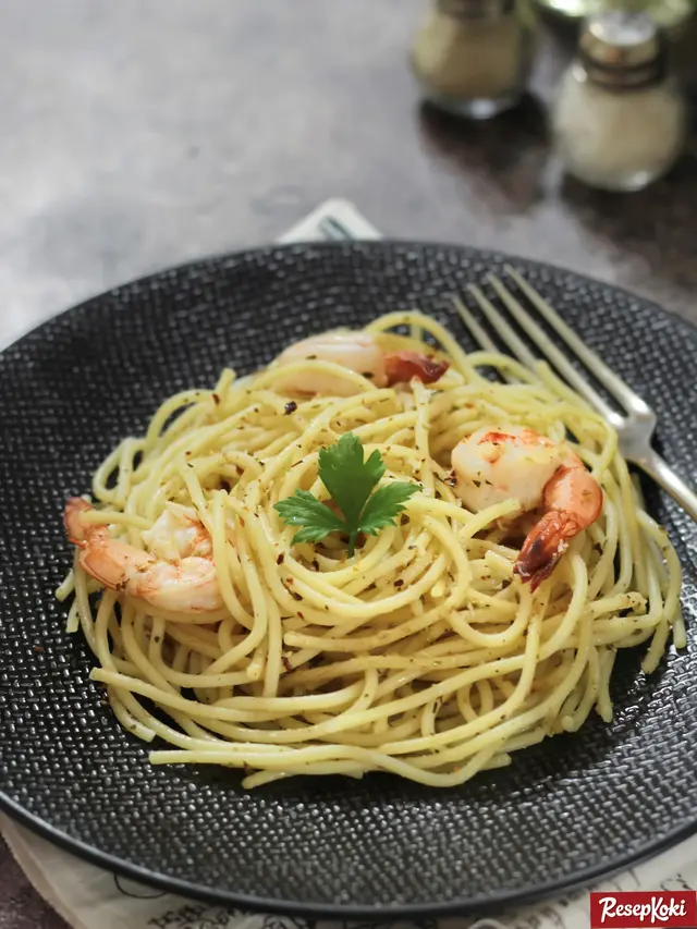 ilustrasi resep pasta ala restoran/resepkoki