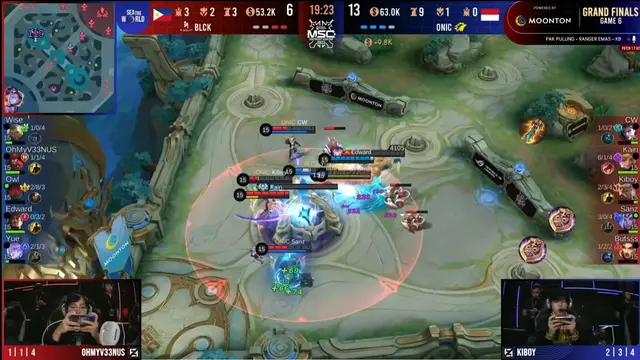 Onic Esportss Sabet Gelar Juara MSC 2023: Kalahkan Blacklist International Setelah Pertandingan Sengit 4-2