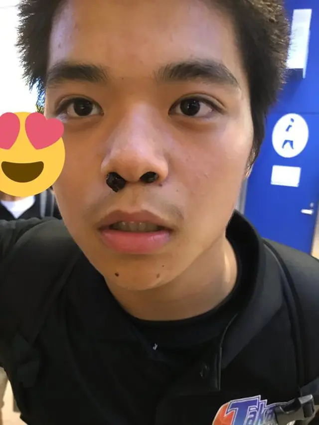 tantangan boba nostril
