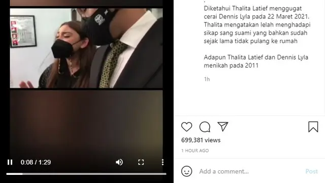Thalita Latief (Foto: Instagram/@lambe_turah)