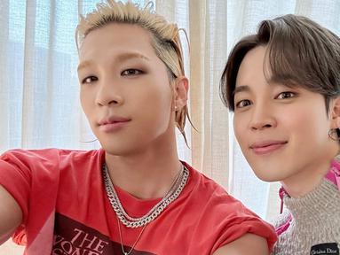 Taeyang Big Bang akhirnya merilis lagu comeback solo setelah 6 tahun. Dirinya pun turut menggandeng Jimin BTS dalam lagu terbarunya. (Liputan6.com/IG/@spotify)