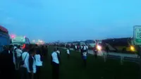 Bentrok Jakmania dan Warga di Gerbang Tol Palimanan, 1 Tewas