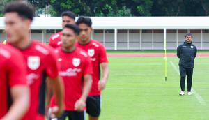 Pada cabor sepak bola SEA Games 2025, Timnas Indonesia U-22 tergabung di Grup C Bersama Myanmar, Filipina, dan Singapura. (Bola.com/M Iqbal Ichsan)