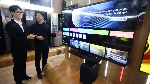 TV LG OLED evo C4. Credit: LG Electronics Indonesia
