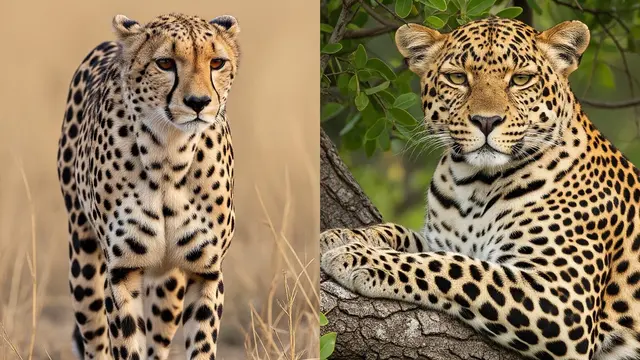 Perbedaan Cheetah dan Leopard
