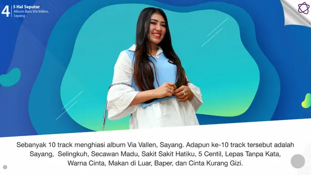 [Bintang] 5 Hal Seputar Album Baru Via Vallen, Sayang