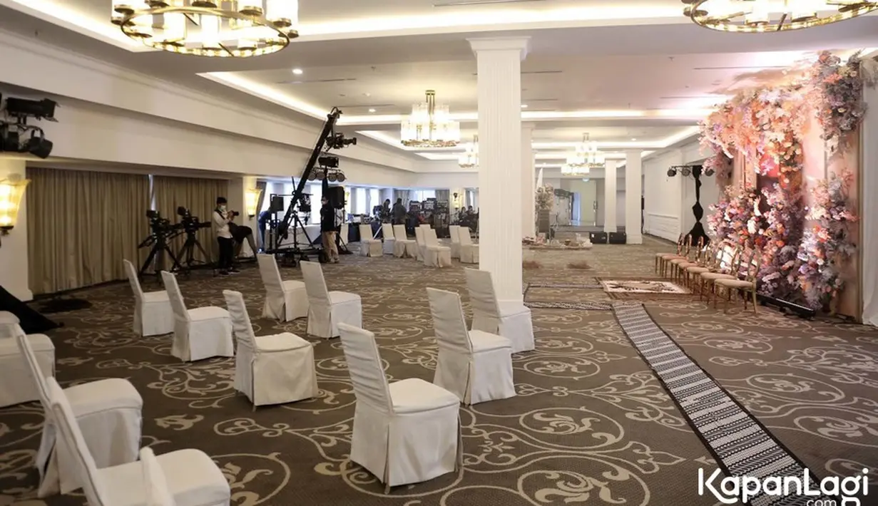 Tempat Pengajian dan Siraman Lesti dan Rizky Billar (KapanLagi.com/Bayu Herdianto)