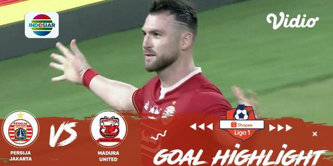 VIDEO: 4 Gol Persija ke Gawang Madura United