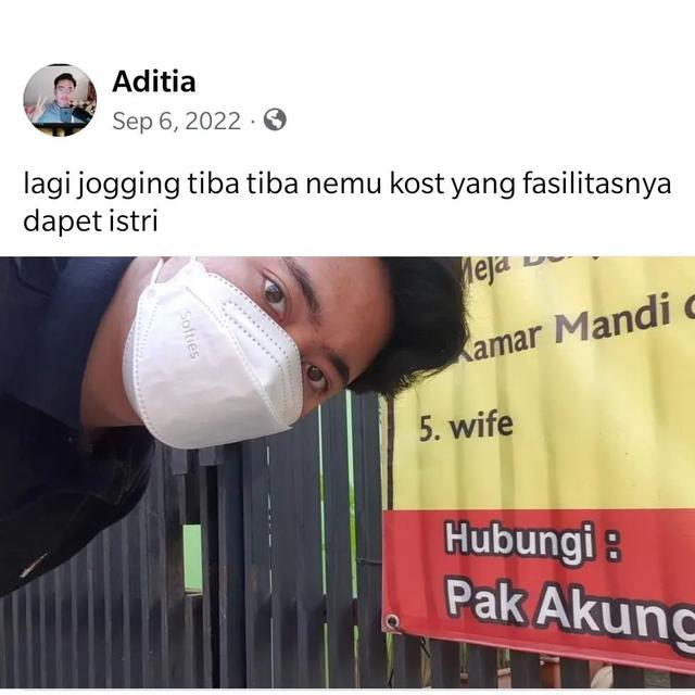 6 Tulisan Typo di Pengumuman Terima Kos Ini Maknanya Bikin Mikir Keras